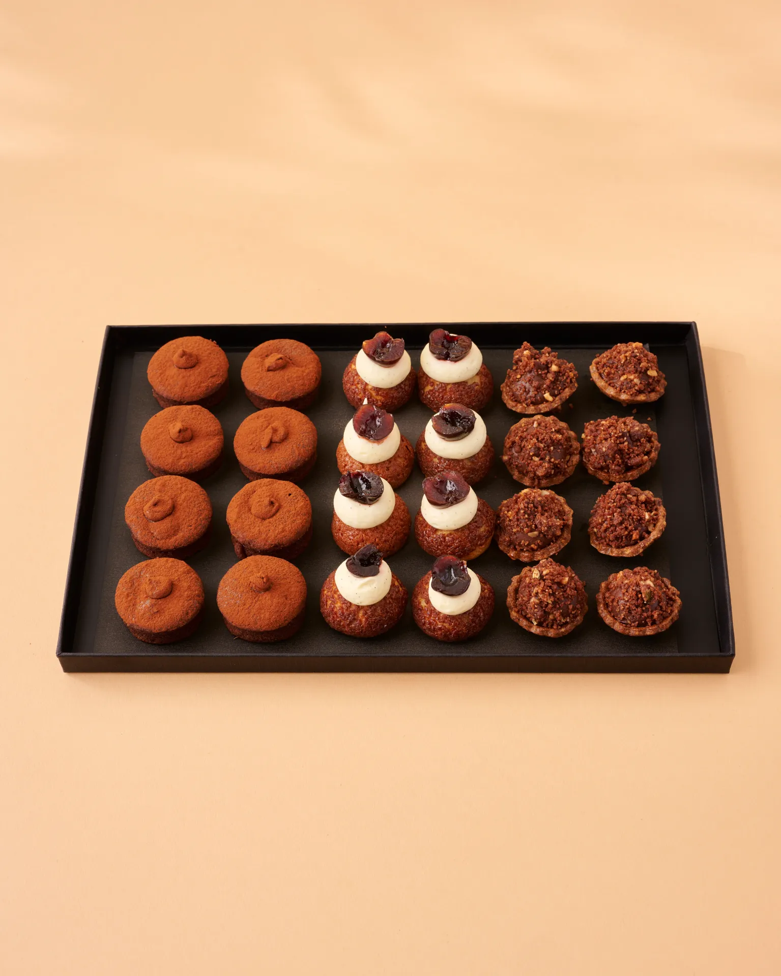 [10080] Le plateau bijou "Les Chocolat " 24 pièces