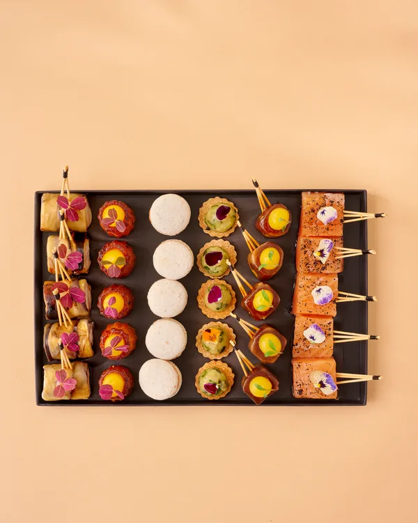 L'écrin de saveur 6 pièces salé - plateau 30pcs