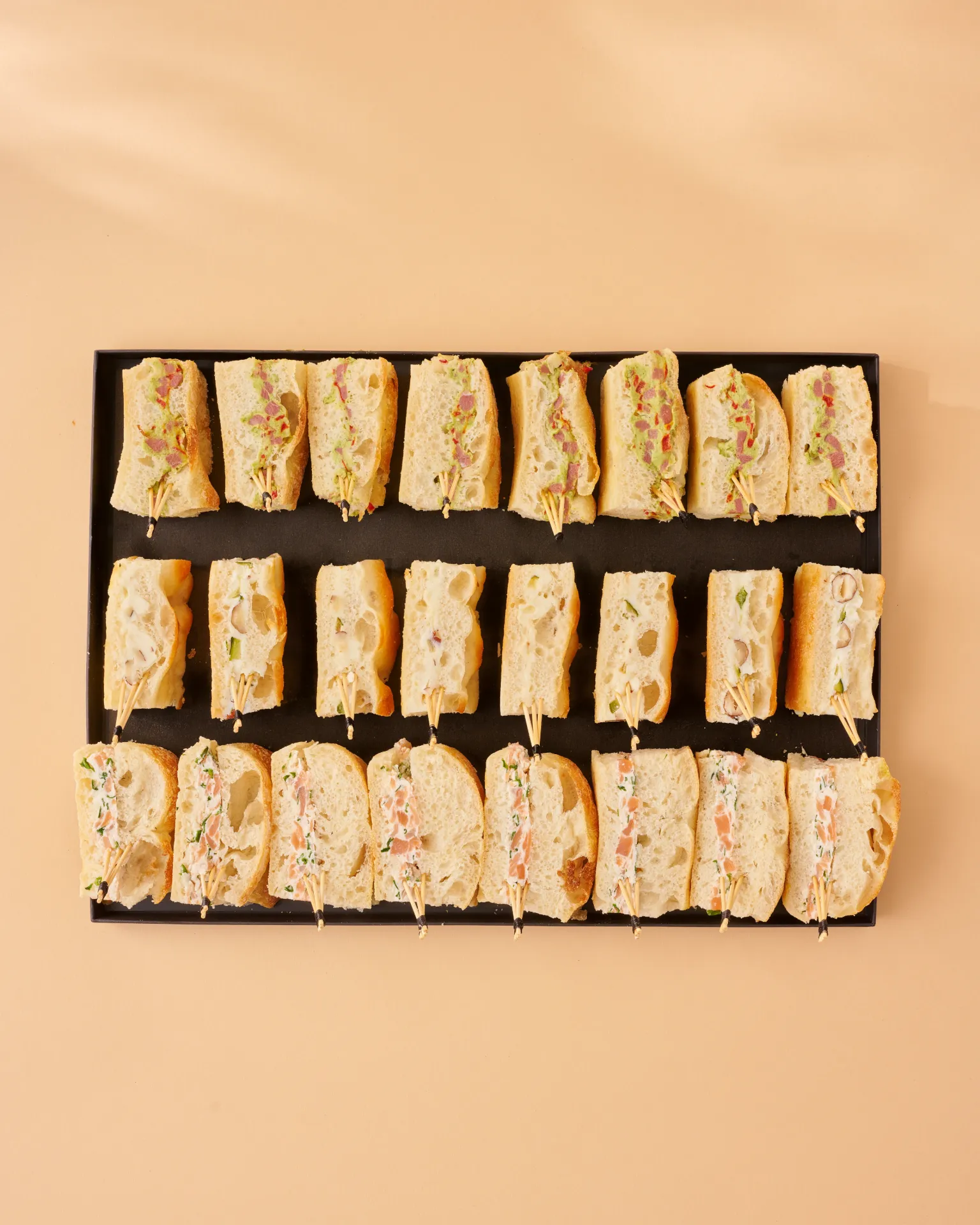 L'assortiment de finger food - les Foccacias 24pièces