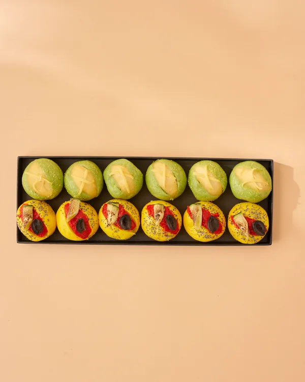 Plateau finger food - les buns ball végétariens 12pièces