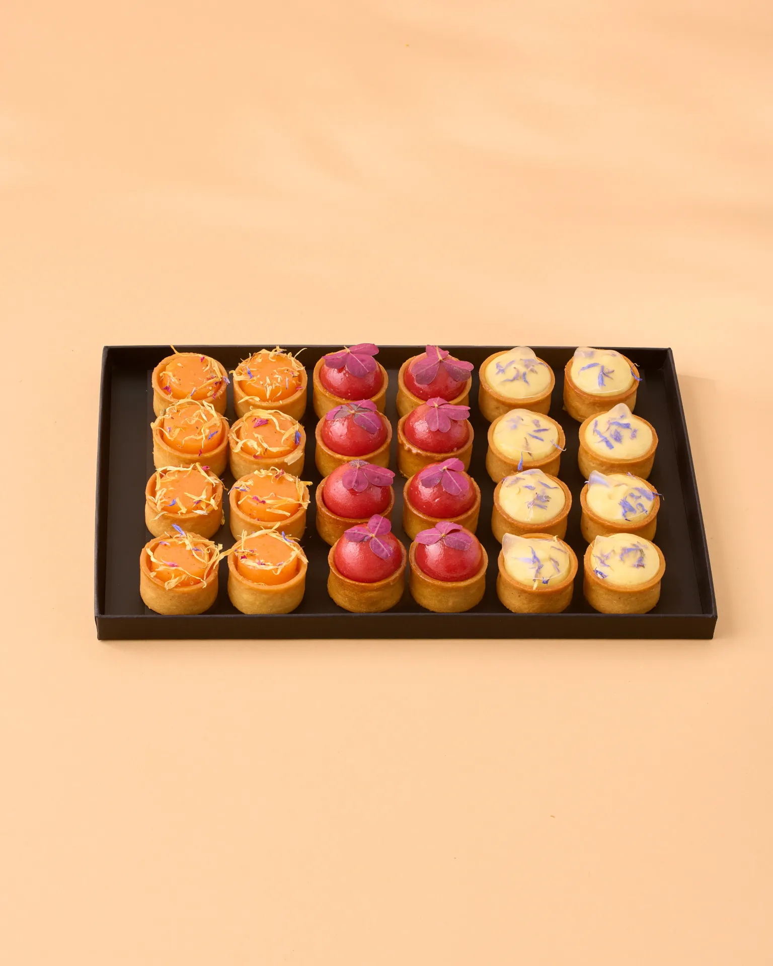 L'assortiment finger food - les tartes